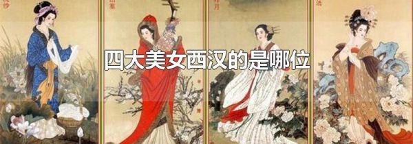 四大美女西汉的是哪位