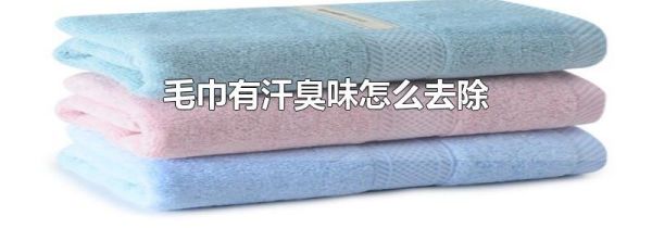 毛巾有汗臭味怎么去除