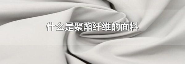 什么是聚酯纤维的面料