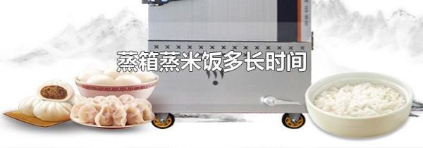 蒸箱蒸米饭多长时间