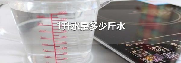 1升水是多少斤水