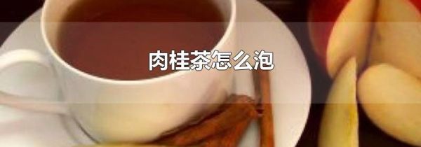 肉桂茶怎么泡