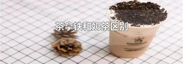 茶拿铁和奶茶区别