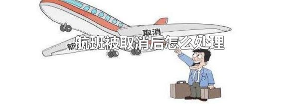 航班被取消后怎么处理
