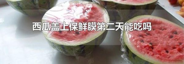 西瓜盖上保鲜膜第二天能吃吗