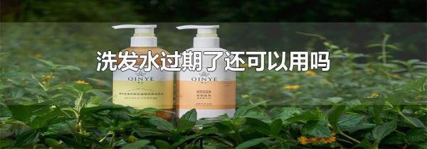 洗发水过期了还可以用吗