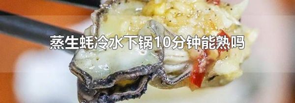 蒸生蚝冷水下锅10分钟能熟吗