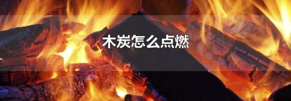 木炭怎么点燃