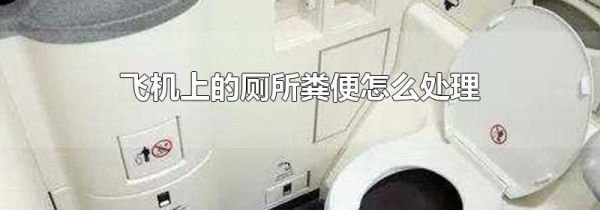 飞机上的厕所粪便怎么处理