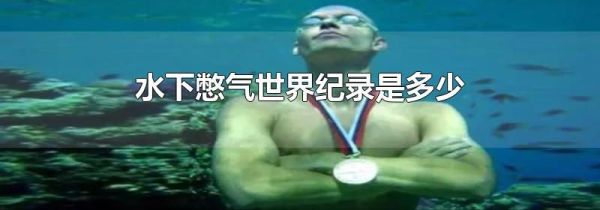 水下憋气世界纪录是多少