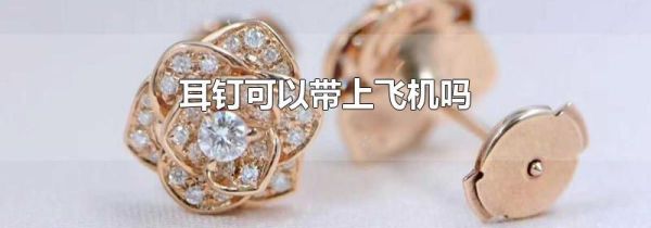 耳钉可以带上飞机吗