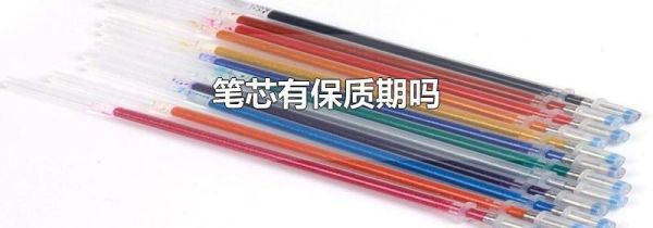 笔芯有保质期吗