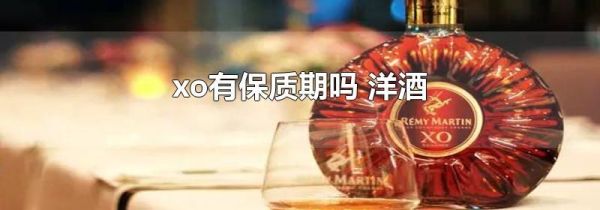 xo有保质期吗 洋酒