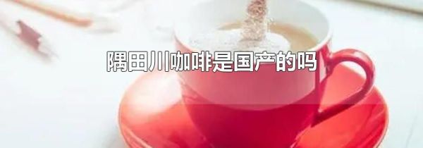 隅田川咖啡是国产的吗