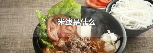 米线是什么