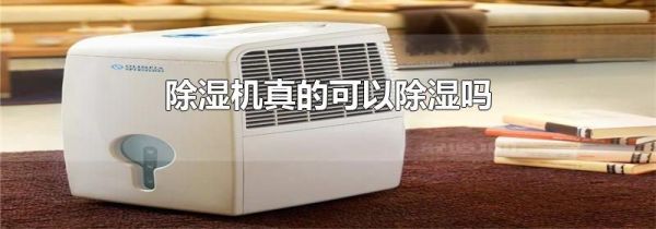 除湿机真的可以除湿吗