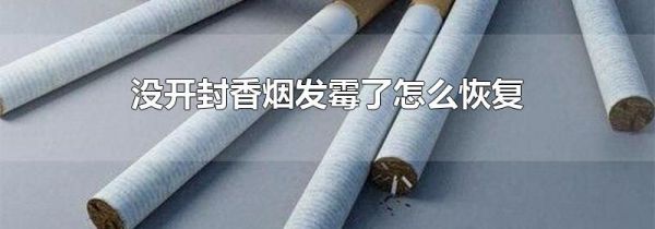 没开封香烟发霉了怎么恢复