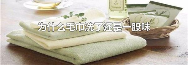 为什么毛巾洗了还是一股味