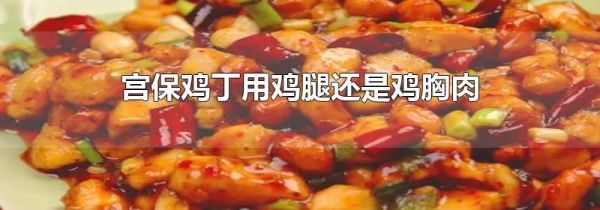 宫保鸡丁用鸡腿还是鸡胸肉