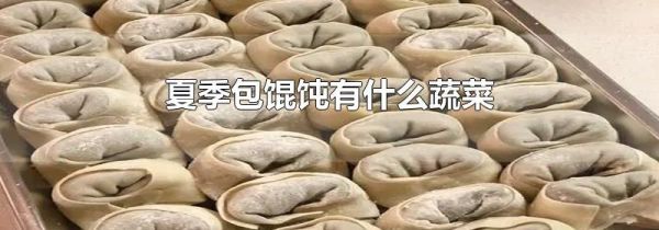 夏季包馄饨有什么蔬菜