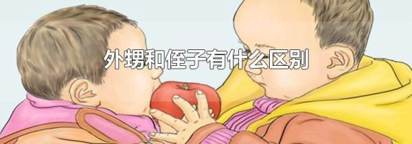 外甥和侄子有什么区别