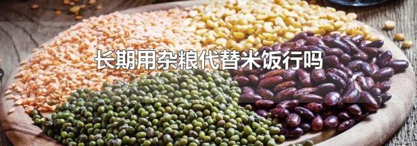 长期用杂粮代替米饭行吗