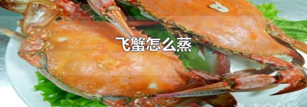 飞蟹怎么蒸