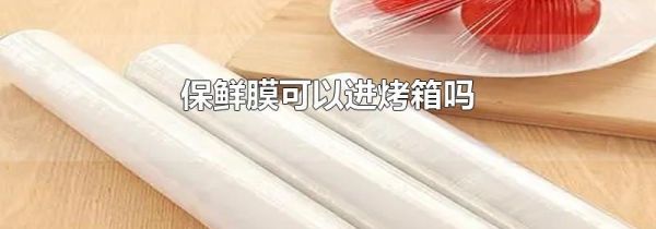 保鲜膜可以进烤箱吗