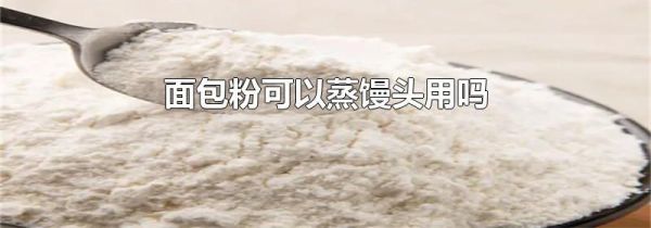 面包粉可以蒸馒头用吗