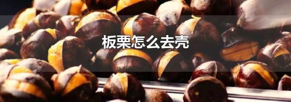板栗怎么去壳