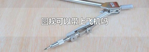 圆规可以带上飞机吗