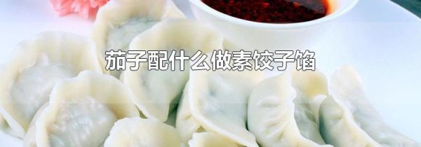 茄子配什么做素饺子馅