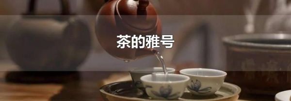 茶的雅号