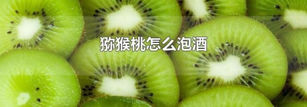 猕猴桃怎么泡酒