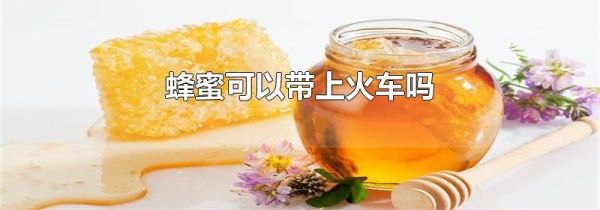 蜂蜜可以带上火车吗
