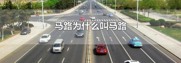 马路为什么叫马路