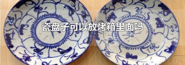 瓷盘子可以放烤箱里面吗