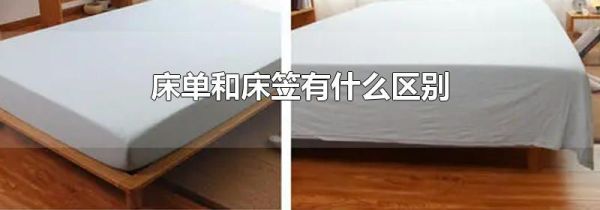 床单和床笠有什么区别