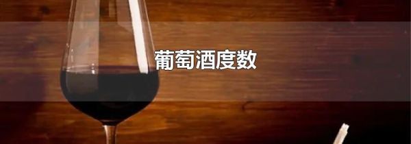 葡萄酒度数