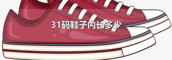 31码鞋子内长多少
