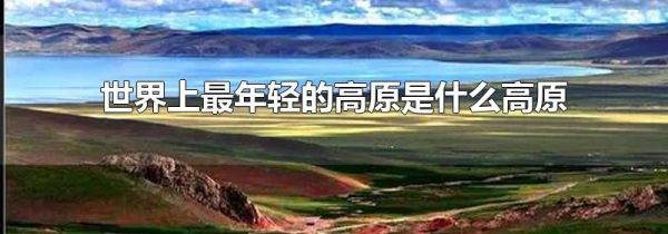 世界上最年轻的高原是什么高原