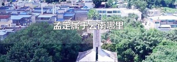 孟定属于云南哪里