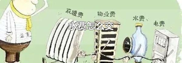 水费怎么交