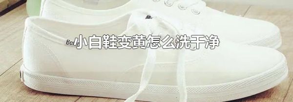 小白鞋变黄怎么洗干净