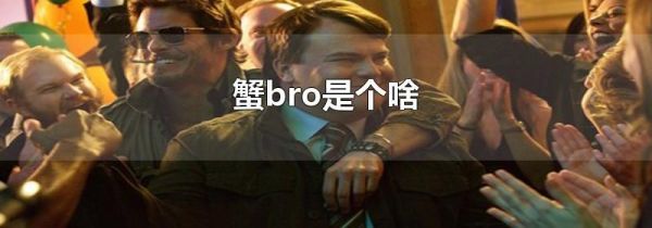 蟹bro是个啥