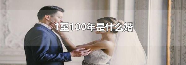 1至100年是什么婚