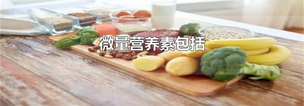 微量营养素包括