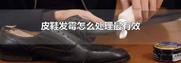 皮鞋发霉怎么处理最有效