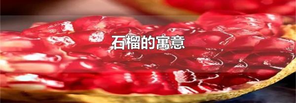 石榴的寓意