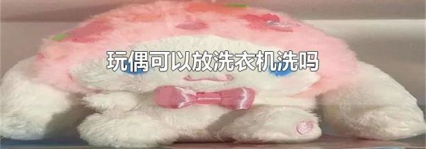 玩偶可以放洗衣机洗吗